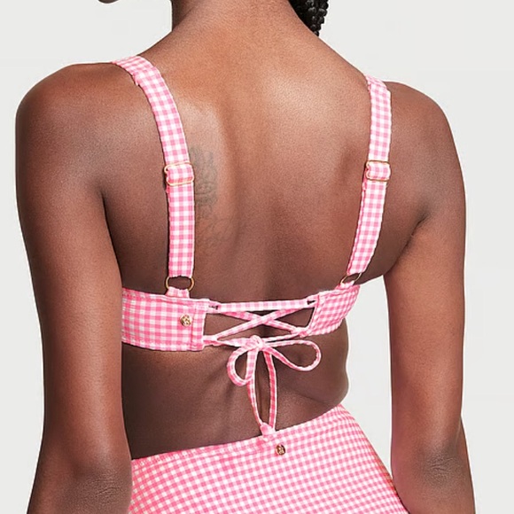 🎠[ VS ] Pink Gingham Bikini - Picture 11 of 12